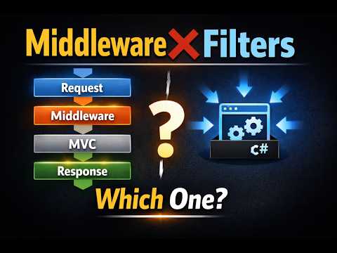 Middleware vs Filter in Asp.net Core