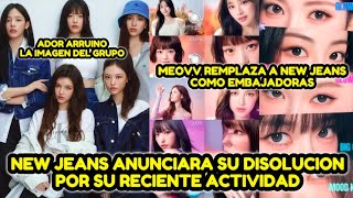 Does This Mean The Breakup Of New Jeans Meovv Is Replacing The Group As Ambassadors Generating 
