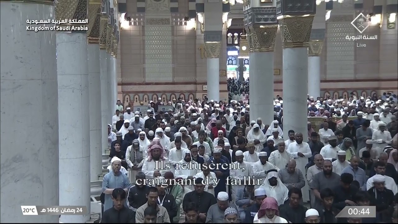 صلاة التهجد للشيخ عبدالله العبيجان ليلة 24 رمضان 1446هـ - الثلاث التسليمات الأولى