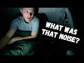 Scary strange noises solo stealth car camping