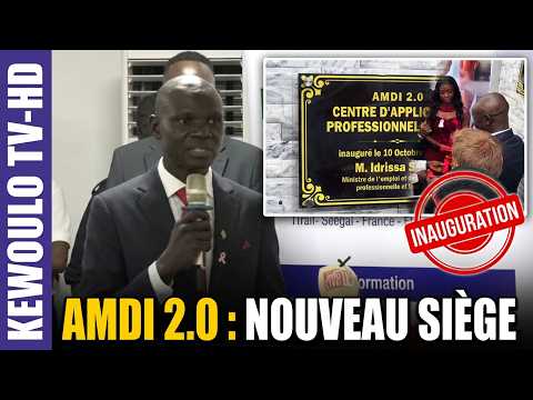 Innovation et savoir-faire : Inauguration Siège du centre d'application  D'AMDI sacre Coeur