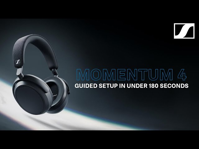 MOMENTUM 4 Quickstart Guide | Unboxing & setup in under 3 minutes