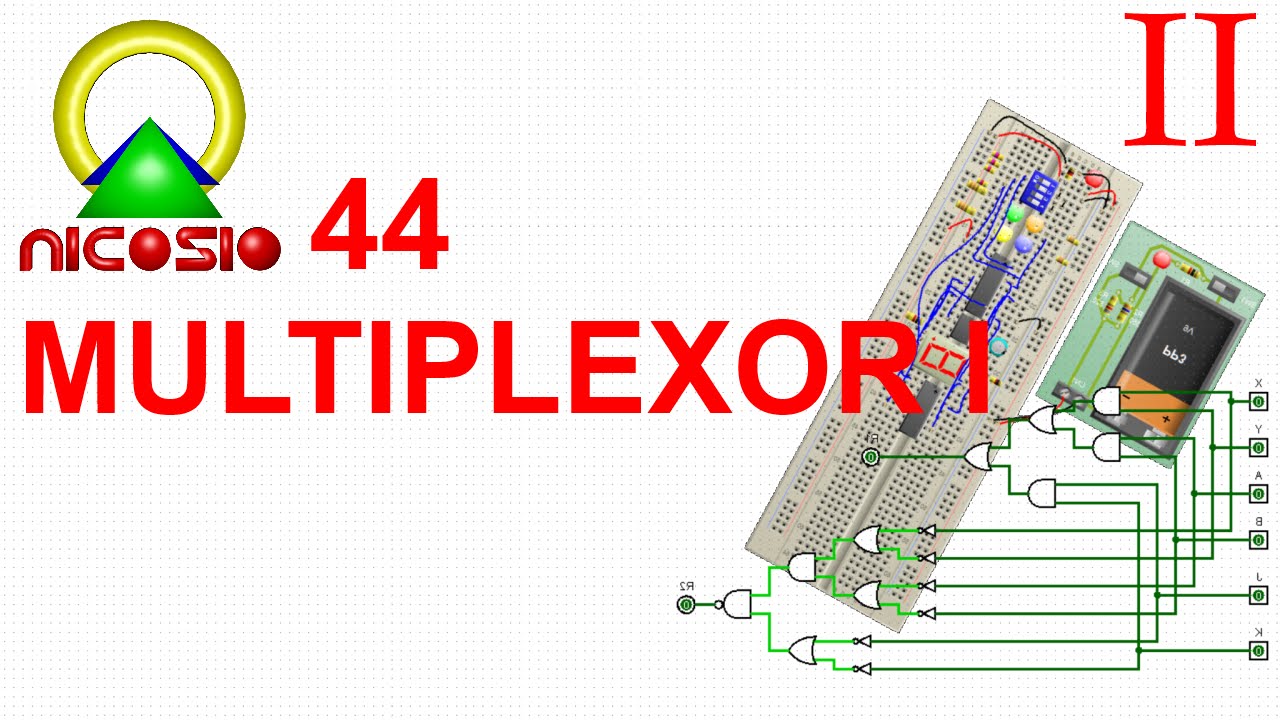 Circuitos digitales 44 Multiplexor I / MUX / Multiplexer YouTube