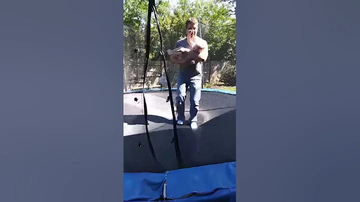 First Time on a Trampoline