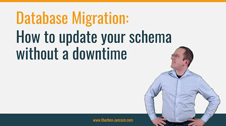 Database Migration: Update your schema without a downtime