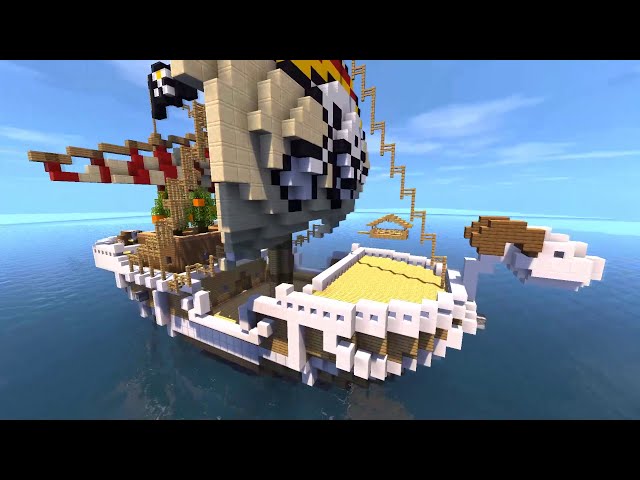 One Piece  The Going Merry Minecraft Map