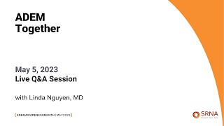 2023 ADEM Together | Live Q&A Session
During the 2023 ADEM Together event, Krissy Dilger of SRNA was joined by Dr. Linda Nguyen, Neuroimmunology Fellow at UT Southwestern Medical Center. Dr. Nguyen answered the audience’s questions about acute disseminated encephalomyelitis (ADEM). Please note that the information shared during this session is for informational purposes only and is not medical advice. 2023 ADEM Together | Live Q&A Session