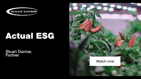 Baillie Gifford - Actual ESG