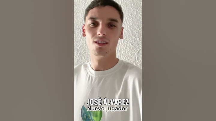 ¡Bienvenido José Álvarez!