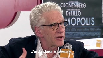 Masterclass Cosmopolis - David Cronenberg