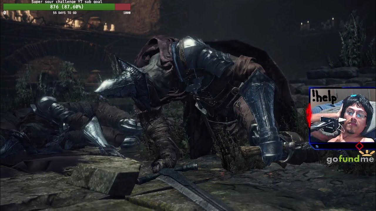 Mouth controller Darksouls 3 Farrons keep Quadstick YouTube