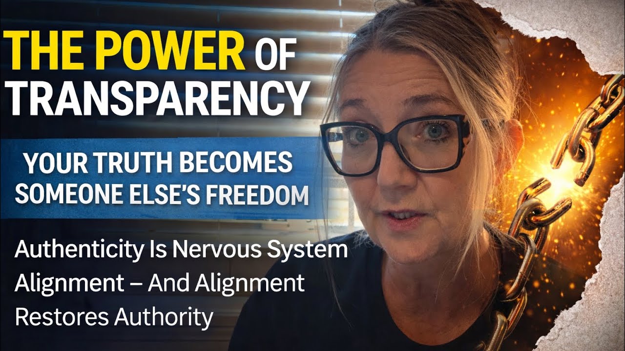 The Power of Transparency: When Your Truth Becomes Someone Else’s Freedom | AUTHENTICITY| HEALING