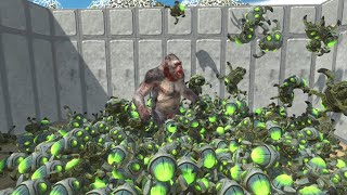 300 Space Bugs Xenoverm vs ALL UNITS Animal Revolt Battle Simulator screenshot 4