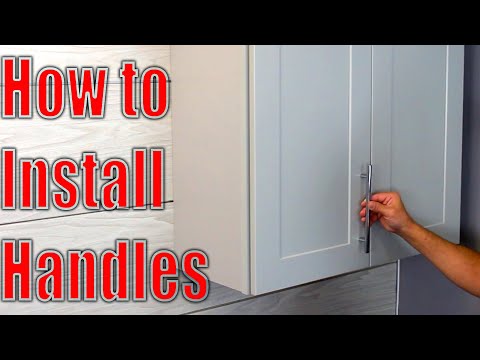 How to Install Cabinet Door Handles & Pulls - Decorative Hardware Installation