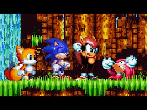 Sonic 3 AIR: Mighty the Armadillo w/ Custom Abilities 