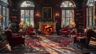Reduce Stress & Flow Away - Lullaby of the Fireplace & Castle Space for Sleep