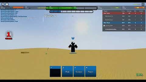 Fighting An Ichigo Hacker In ABA (send this video to the mods)