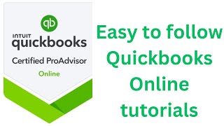 Chapter 1:  Quickbooks Online Navigation