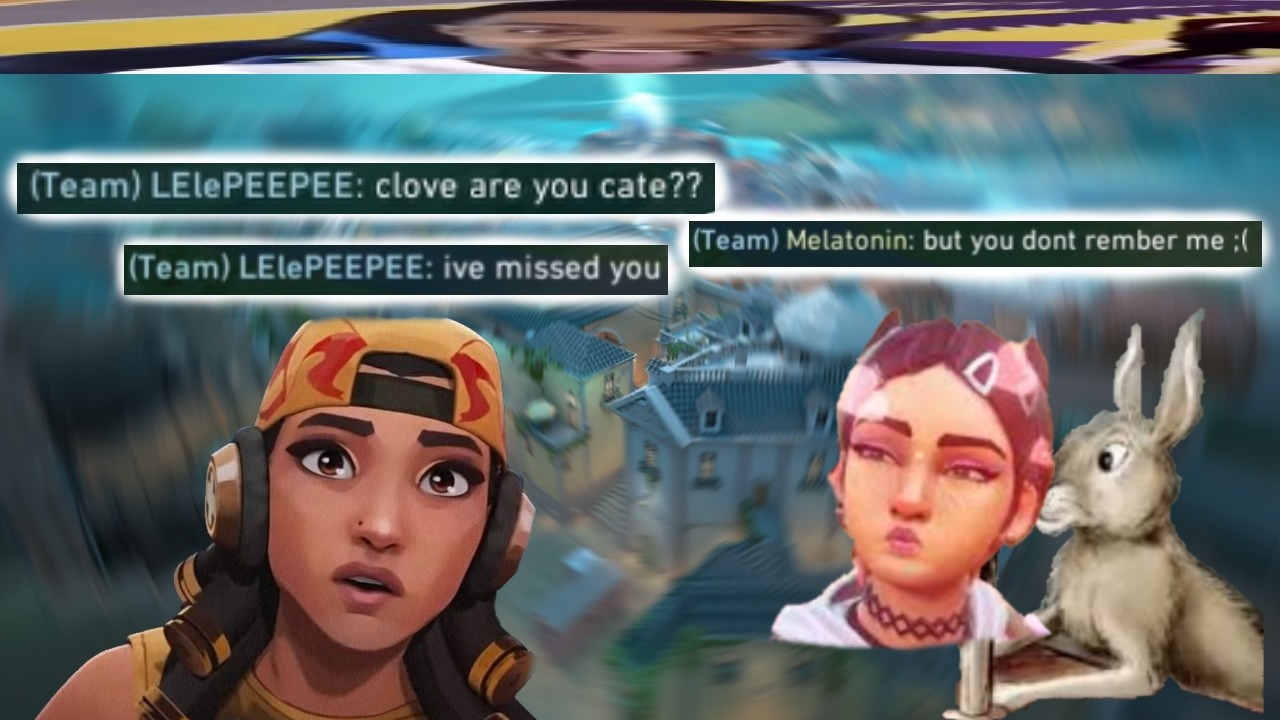 PRETENDING to be a Girl's FRIEND on Valorant...