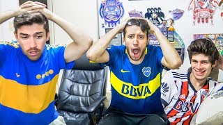 Cruzeiro vs Boca | Cuartos VUELTA - Copa Libertadores 2018 | Reacciones de Amigos