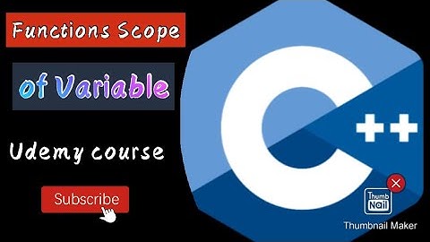 C++ Local Global Variable Scopes | CPP Video Tutorial || #TheWebSeeker || #Cpp #C++