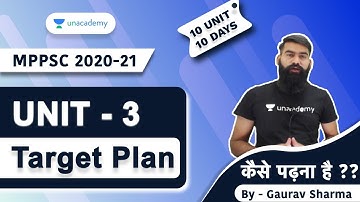 MPPSC 2020 - Unit - 3 मध्यप्रदेश के भूगोल में क्या पढ़े | MP geography | By Gaurav sharma