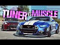 Need for Speed HEAT - TUNER vs MUSCLE! What's Fastest? (Nissan GTR vs Ford Mustang)