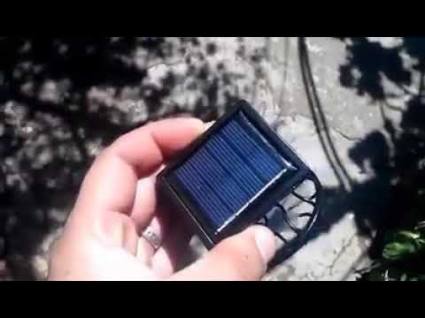 კეპზე დასაყენებელი მზის ენერგიაზე მომუშავე ვინტილატორი