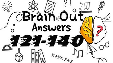 Brain Out Answers Walkthrough All Levels 121 - 140