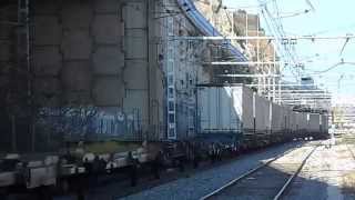 La 335.020 Entrando a Morrot con el papelero 27 - 03 - 2014