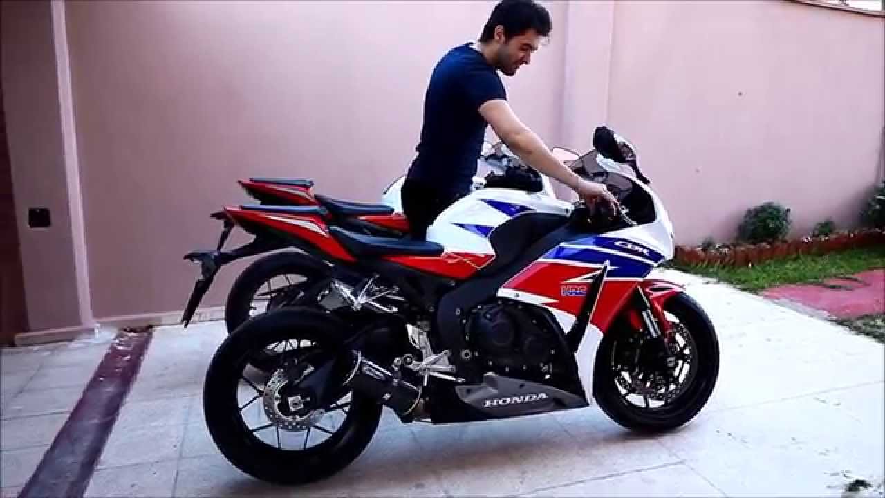 Honda CBR 1000RR Two Brothers vs Stock Exhaust #90 - YouTube