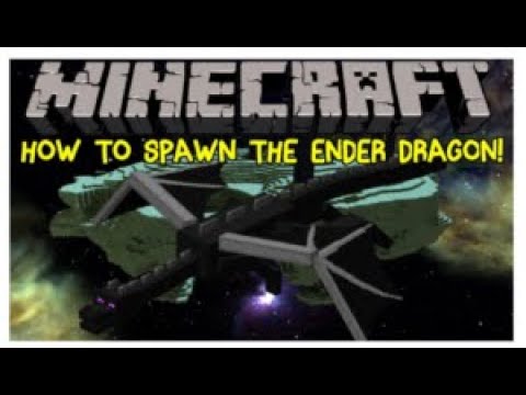 How to spawn the ender dragon once again in minecraft Java edition