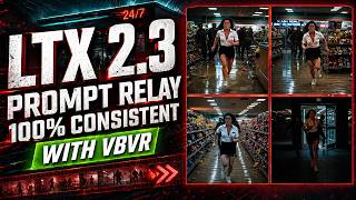 LTX 2.3 + Prompt Relay: 100% Consistent AI Video (Free VBVR Comfyui Workflow)