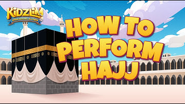 The Hajj Song ‘Round & Round’| Islamic Kids Songs | Learn with Usman & Husna | Kidzlim
