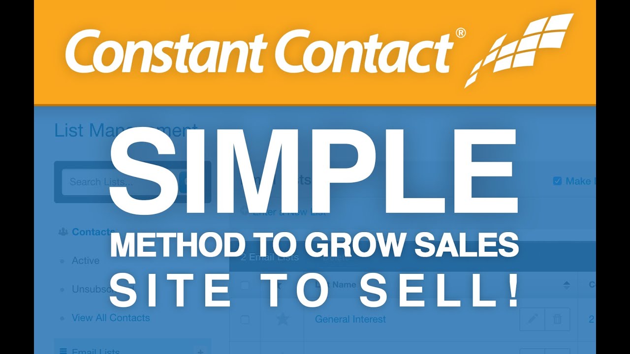 Site to Sell Method, Grow Website Based Sales - YouTube
