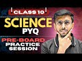 Day 01 Class 10 Science Pre-Board 2026 | 10 years PYQ Series (Live Mock Test)