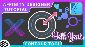 Affinity Designer Tutorial - Contour Tool