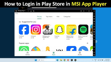 How to Login in Play Store on MSI App Player