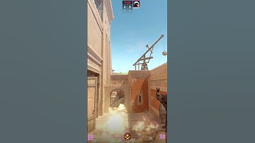 Molotov Doors On Anubis In CS2 #cs2 #shorts