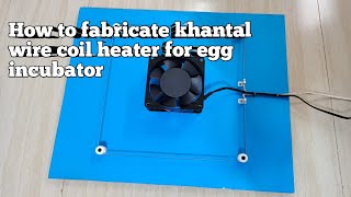 KHANTAL WIRE COIL HEATER FOR EGG INCUBATOR