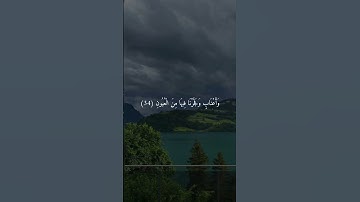 سورة يس(33-36) #علي_جابر رحمه الله #quran #اكسبلور #راحة_نفسية
