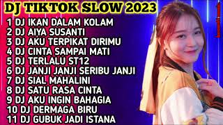 DJ TIKTOK SLOW 2023 • DJ IKAN DALAM KOLAM REMIX FULL BASS • DJ AIYA SUSANTI