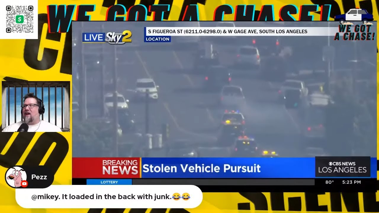 Live Police Chase NOW in LA - YouTube