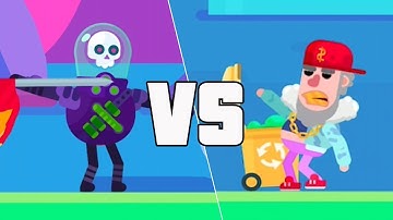 Bowmasters - Dart Gorsky vs Lil Dump Jeremy - Gameplay Walkthrough part 88 (iOs, android)