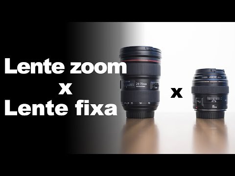 Vídeo: Qual é A Diferença Entre Uma Lente Zoom E Uma Lente Principal?