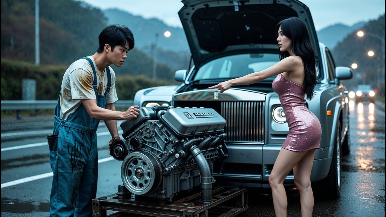 “그렇게 똑똑하면이 불가능한 트럭 엔진을 직접 고쳐봐”여성 CEO의 조롱…그의 행동에 정비소는 충격에 빠졌다