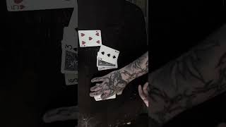 Actual Magic #magic #magician #illusionists #streetmagic #goth #dark #alternative #cards