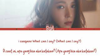 BoA (보아) - 'One Shot Two Shot Lyrics' [Rom/Indo] Color Coded