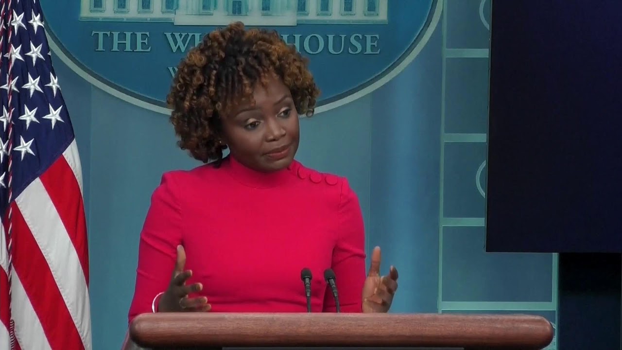 WH Press Secretary Karine Jean-Pierre Holds Press Briefing LIVE - YouTube