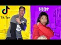 MY LITTLE SISTER TEACHES ME TIKTOK DANCES! (hilarious)